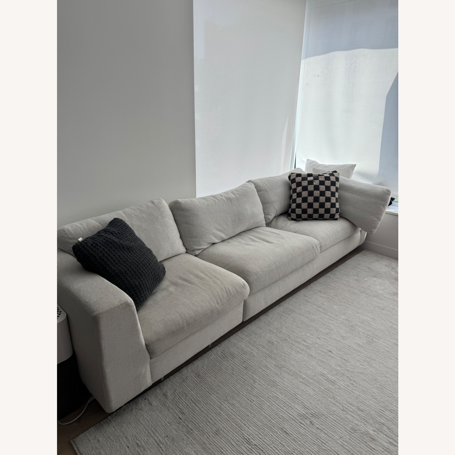 Design Within Reach Light Gray 3+ Seater Sofa - image-2