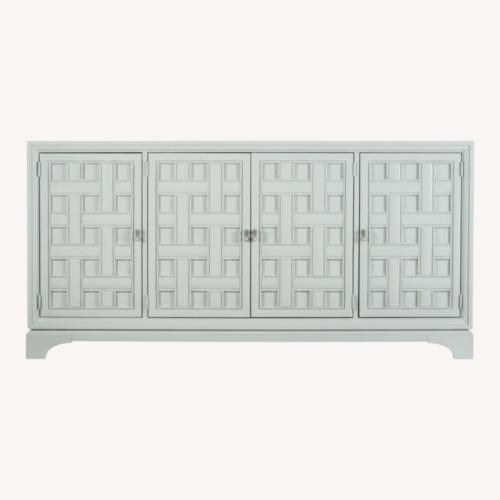 Used Stanley Furniture Continuum Sideboard Sage Green for sale on AptDeco