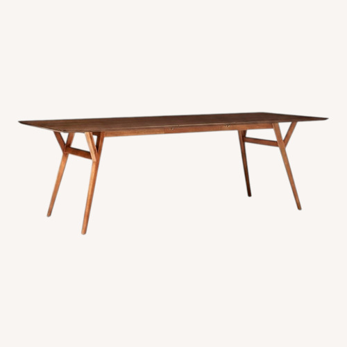 Used West Elm Mid-Century Extendable Table in Walnut for sale on AptDeco