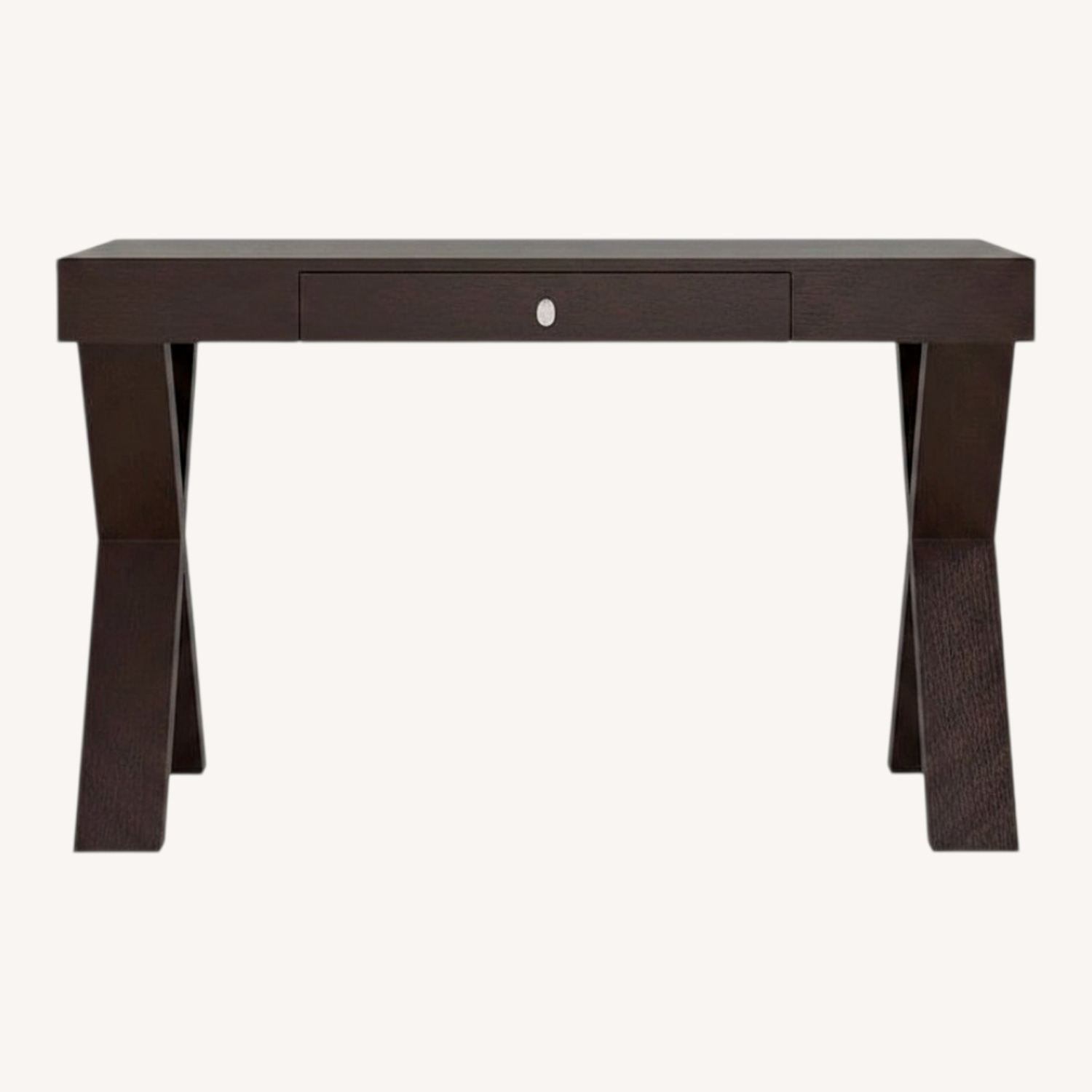 Wayfair Dark Brown Wood Desk - image-0