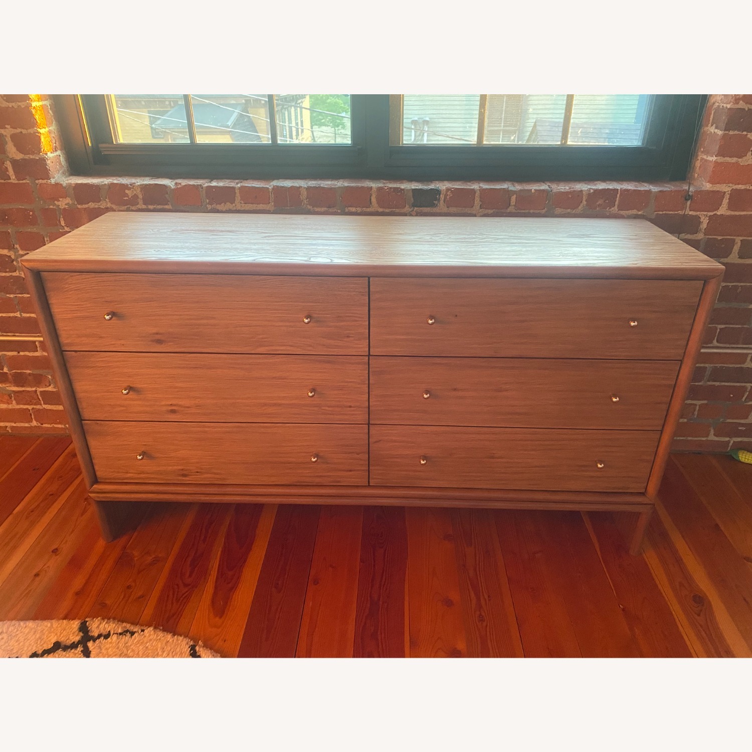 West Elm Light Brown Wood Dresser - image-1