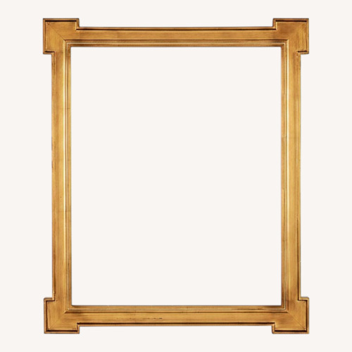 Used Ballard Designs Carlotta Gold Floor Mirror for sale on AptDeco
