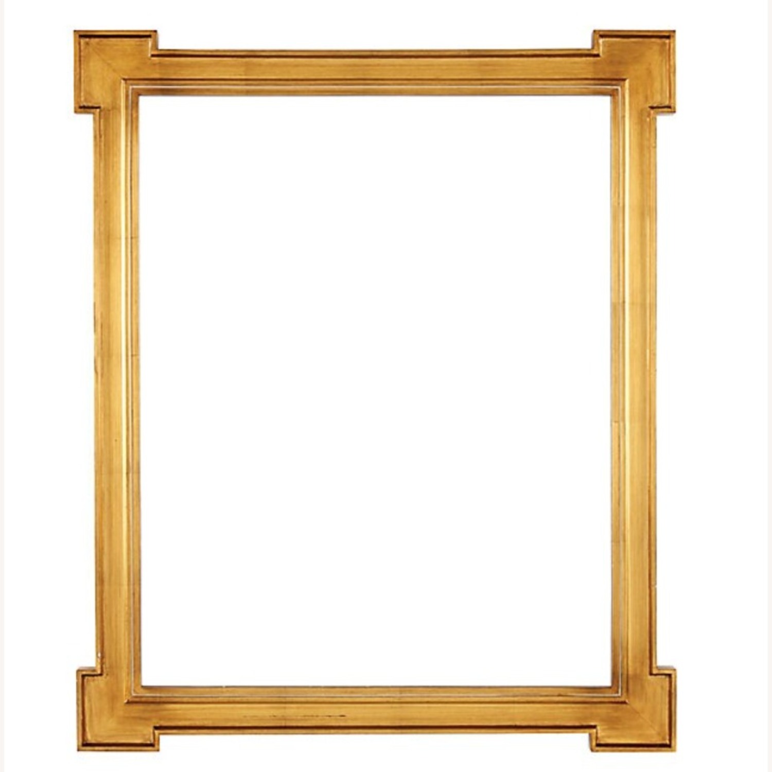 Ballard Designs Carlotta Gold Floor Mirror - image-3