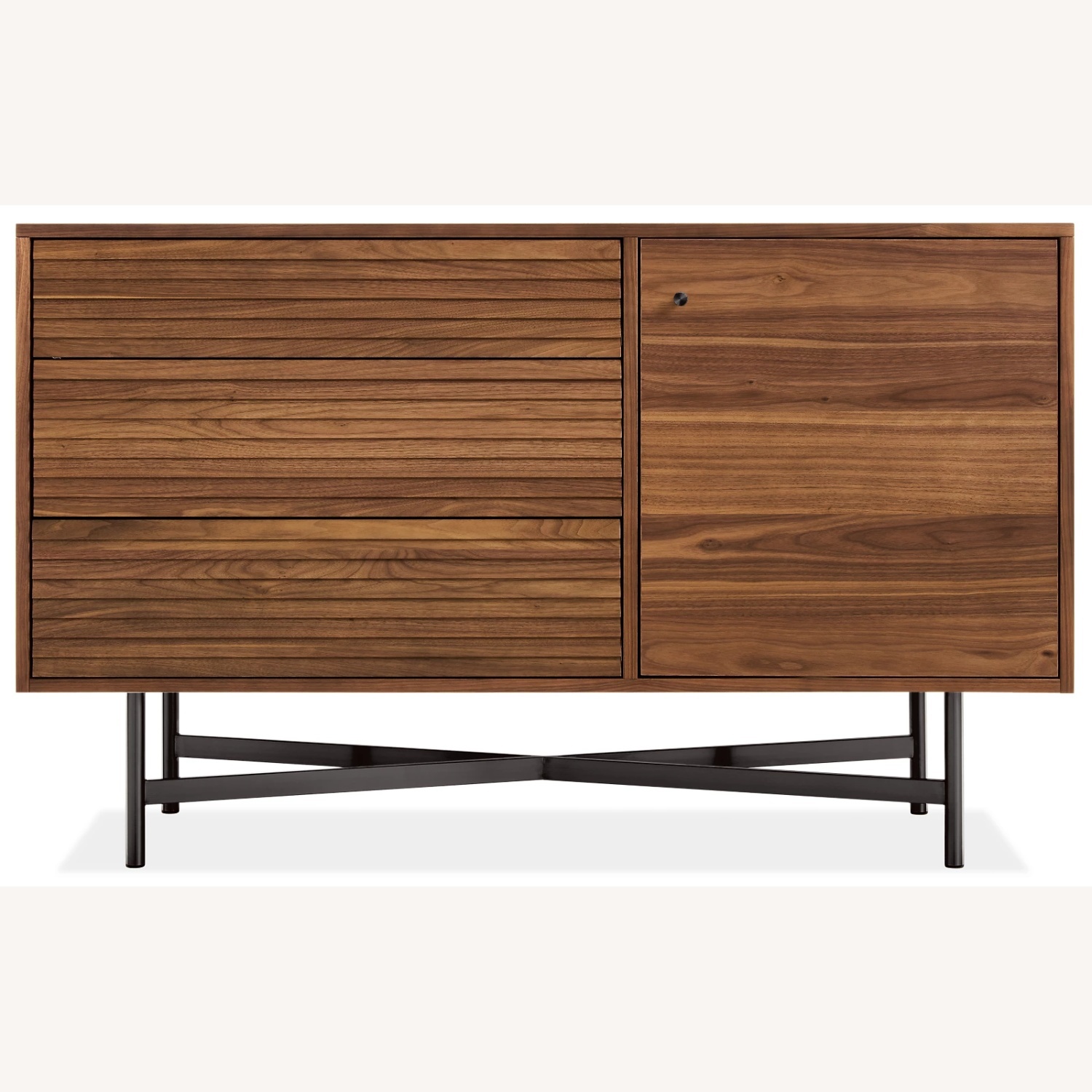 Room & Board Adrian Walnut Storage Unit Sideboard - image-9