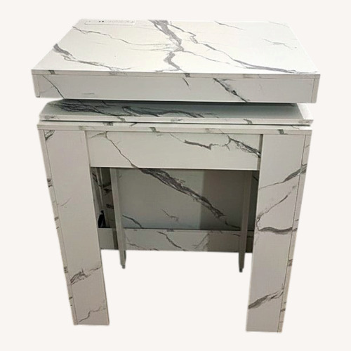 Used White Dining Table for sale on AptDeco