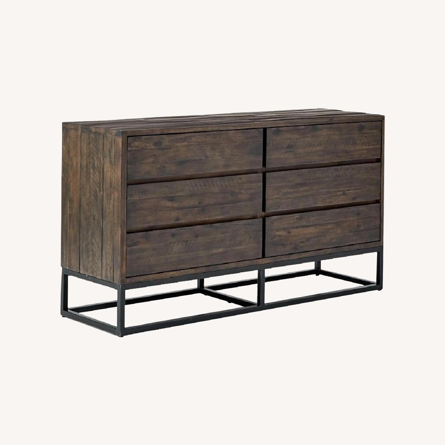 West Elm Logan Industrial 6-Drawer Dresser - image-4