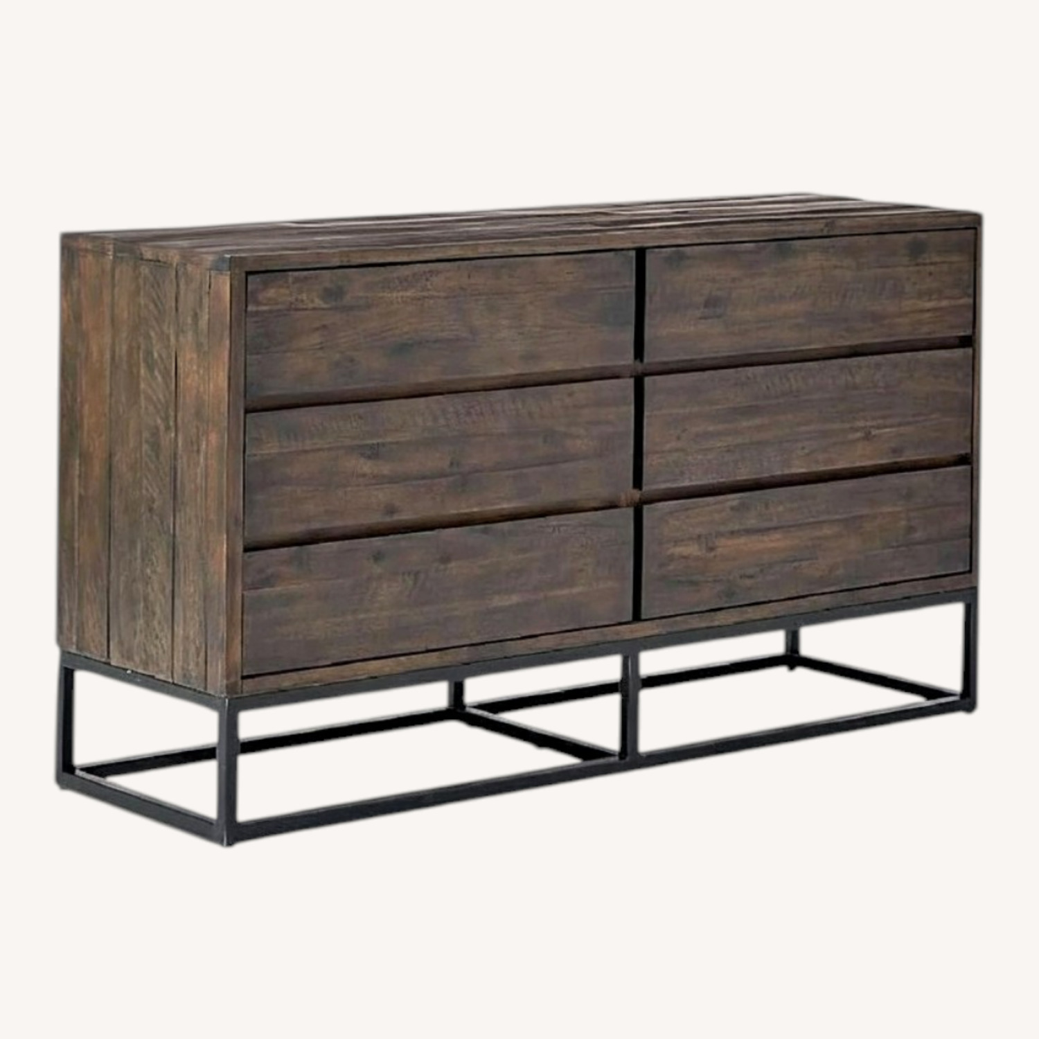 West Elm Logan Industrial 6-Drawer Dresser - image-0