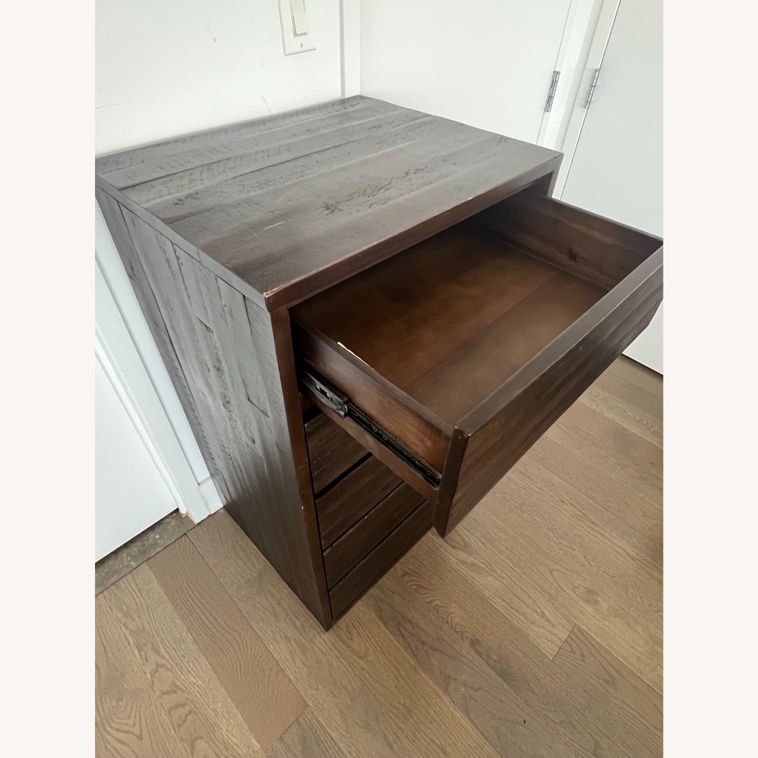 West Elm Dark Brown Wood Dresser - image-2