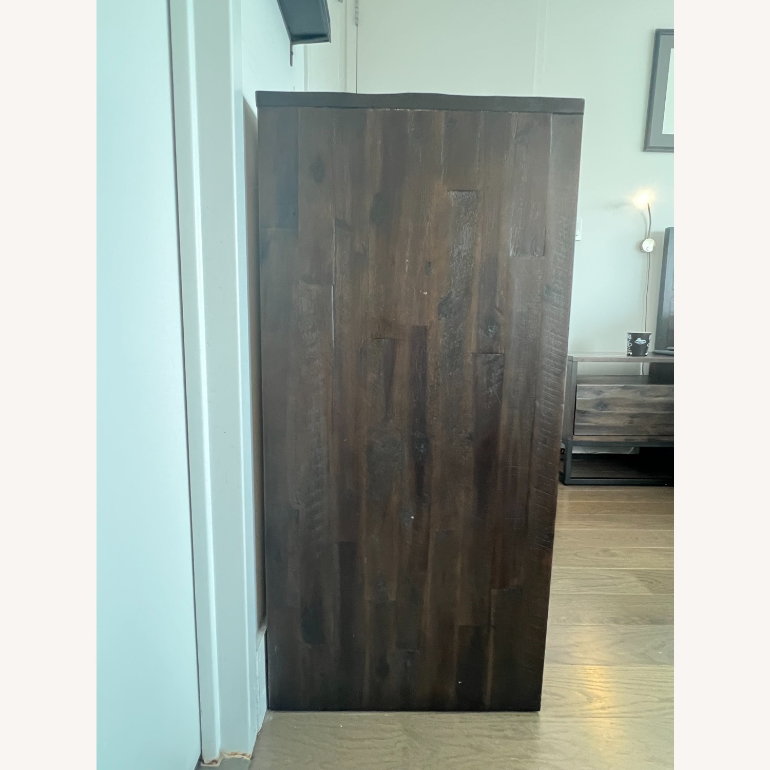 West Elm Dark Brown Wood Dresser - image-3