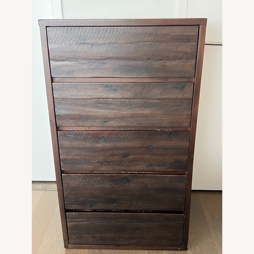 Used West Elm Dark Brown Wood Dresser for sale on AptDeco