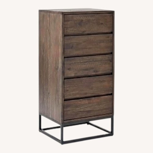 Used West Elm Dark Brown Wood Dresser for sale on AptDeco