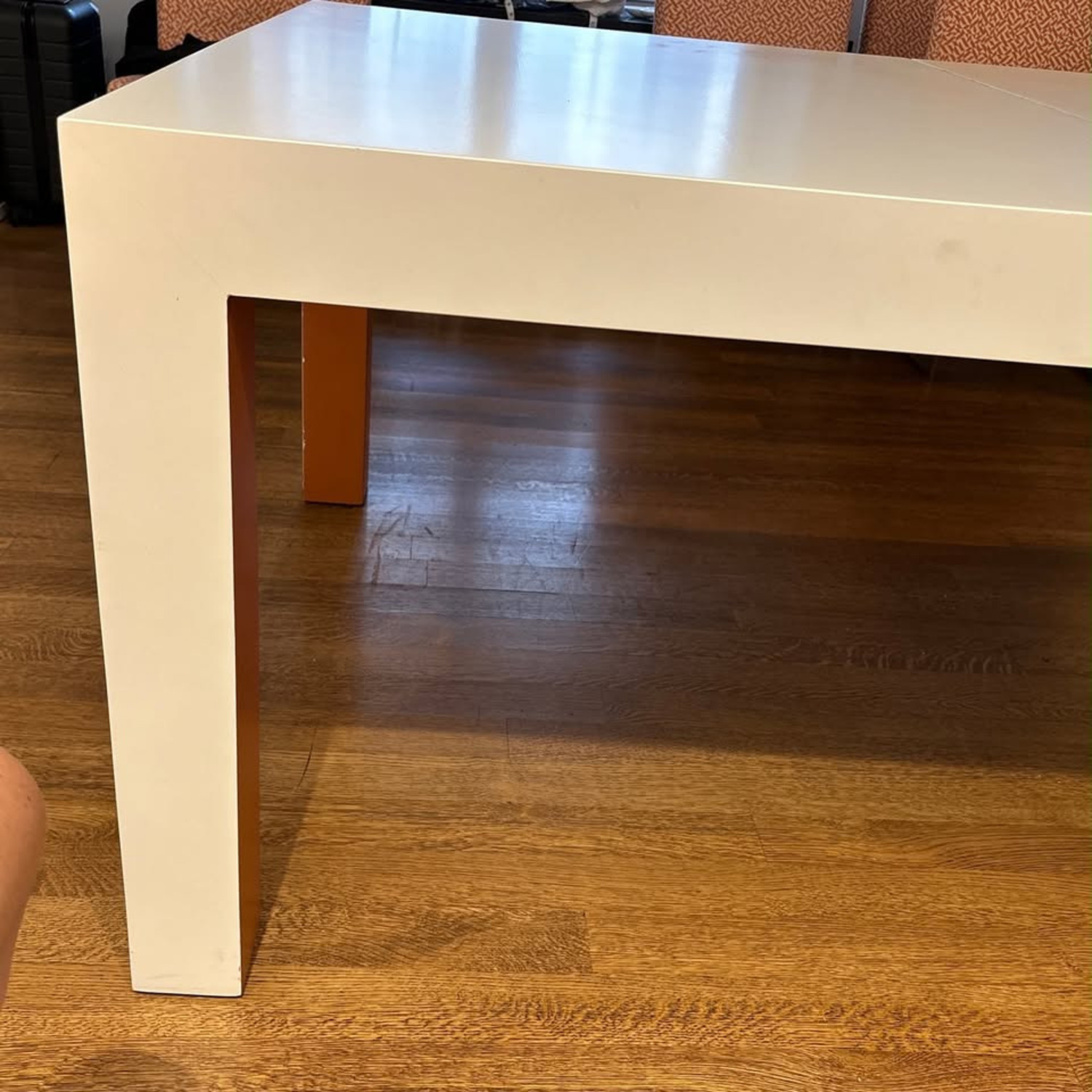 Milo Baughman White Dining Table - image-3