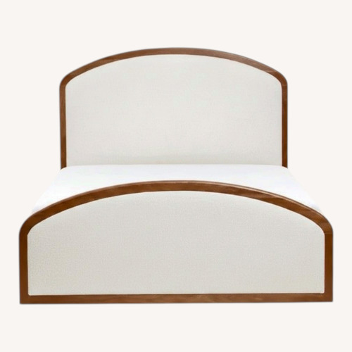 Used Lulu & Georgia King Crawford Platform Bedframe for sale on AptDeco