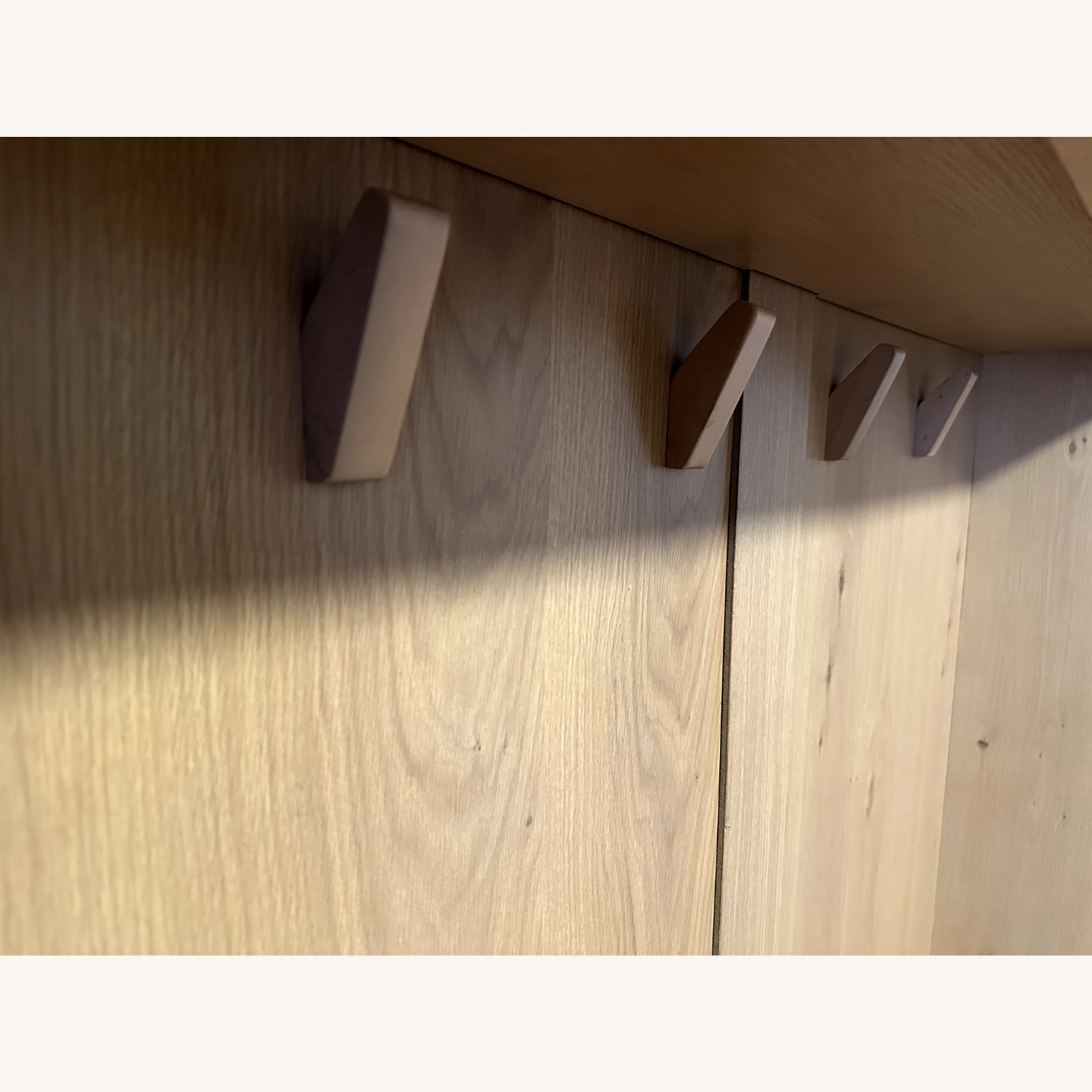 Target Wood & Cane Entryway Bench & Hall Tree - image-5