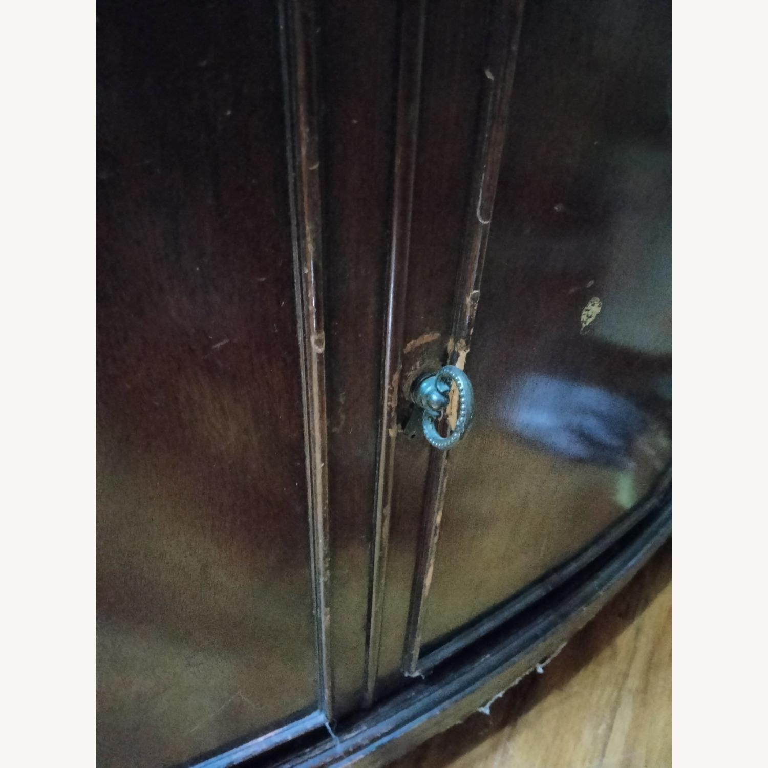 Federal Style 1940's China Cabinet - image-4