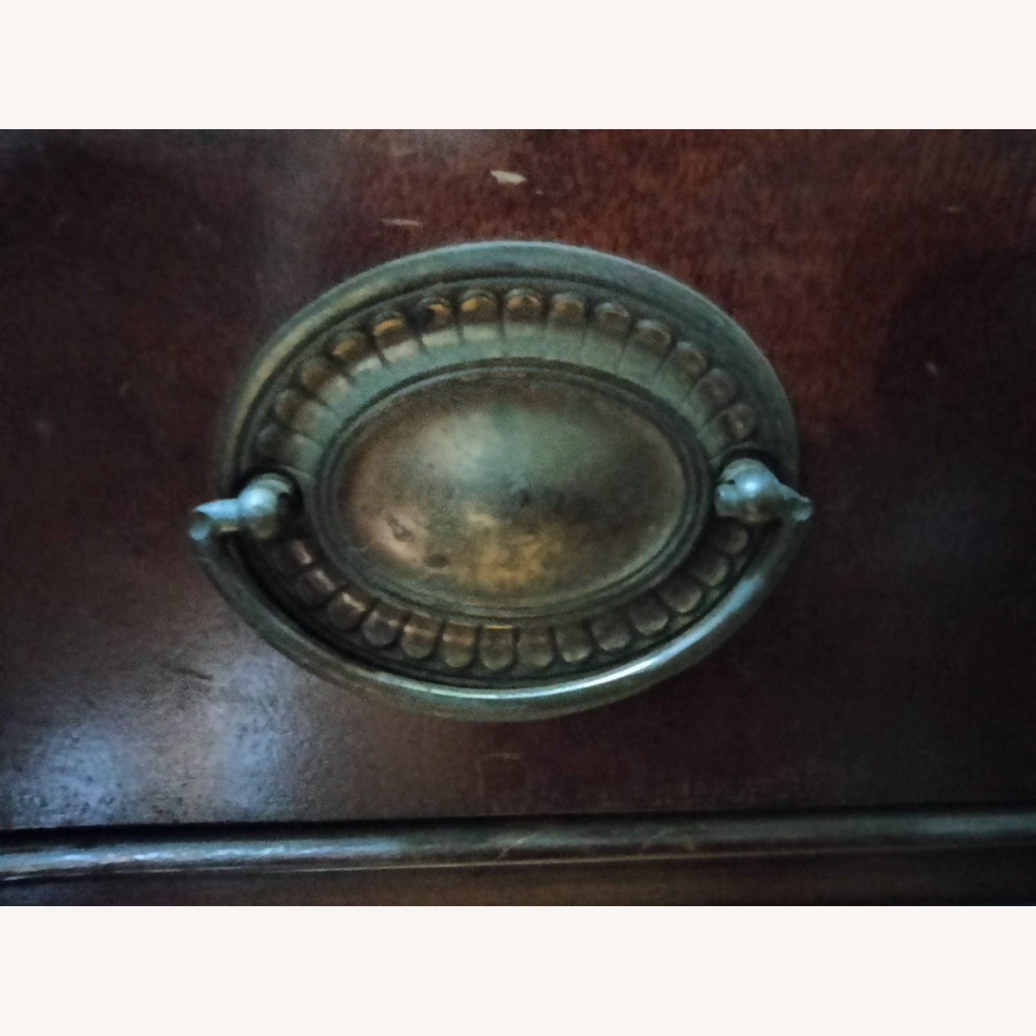 Federal Style 1940's China Cabinet - image-5