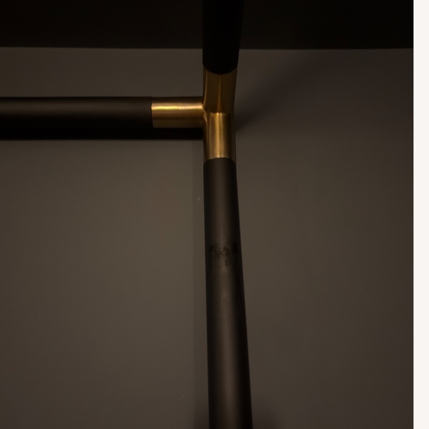 CB2 Modern Black Metal King Canopy Bed - image-3