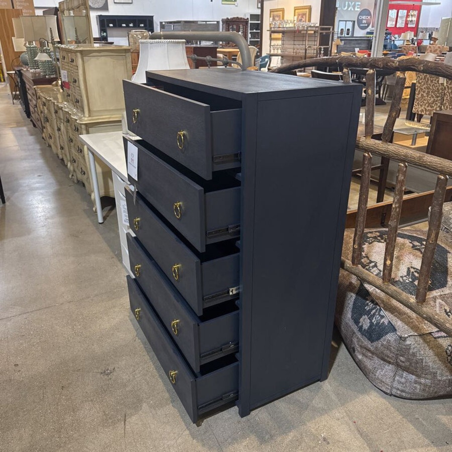 Lark Tall 5-Drawer Dresser - image-3