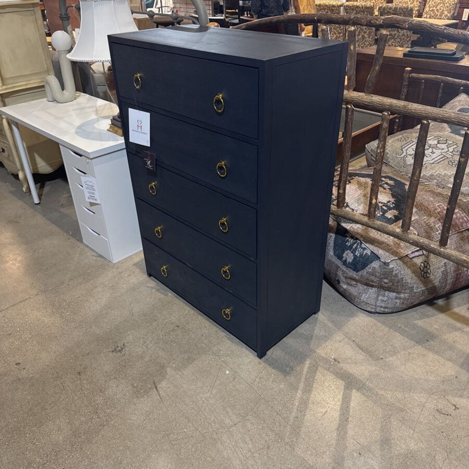 Lark Tall 5-Drawer Dresser - image-1