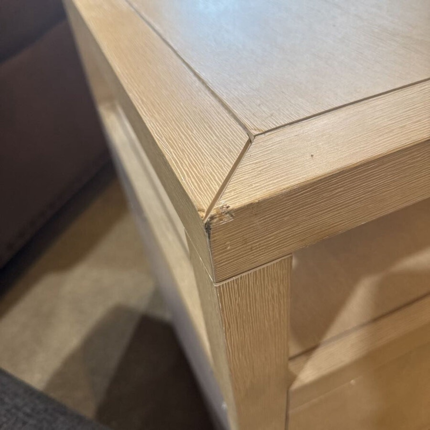 Celine 2-Drawer Nightstand Light Ash/Gold - image-7