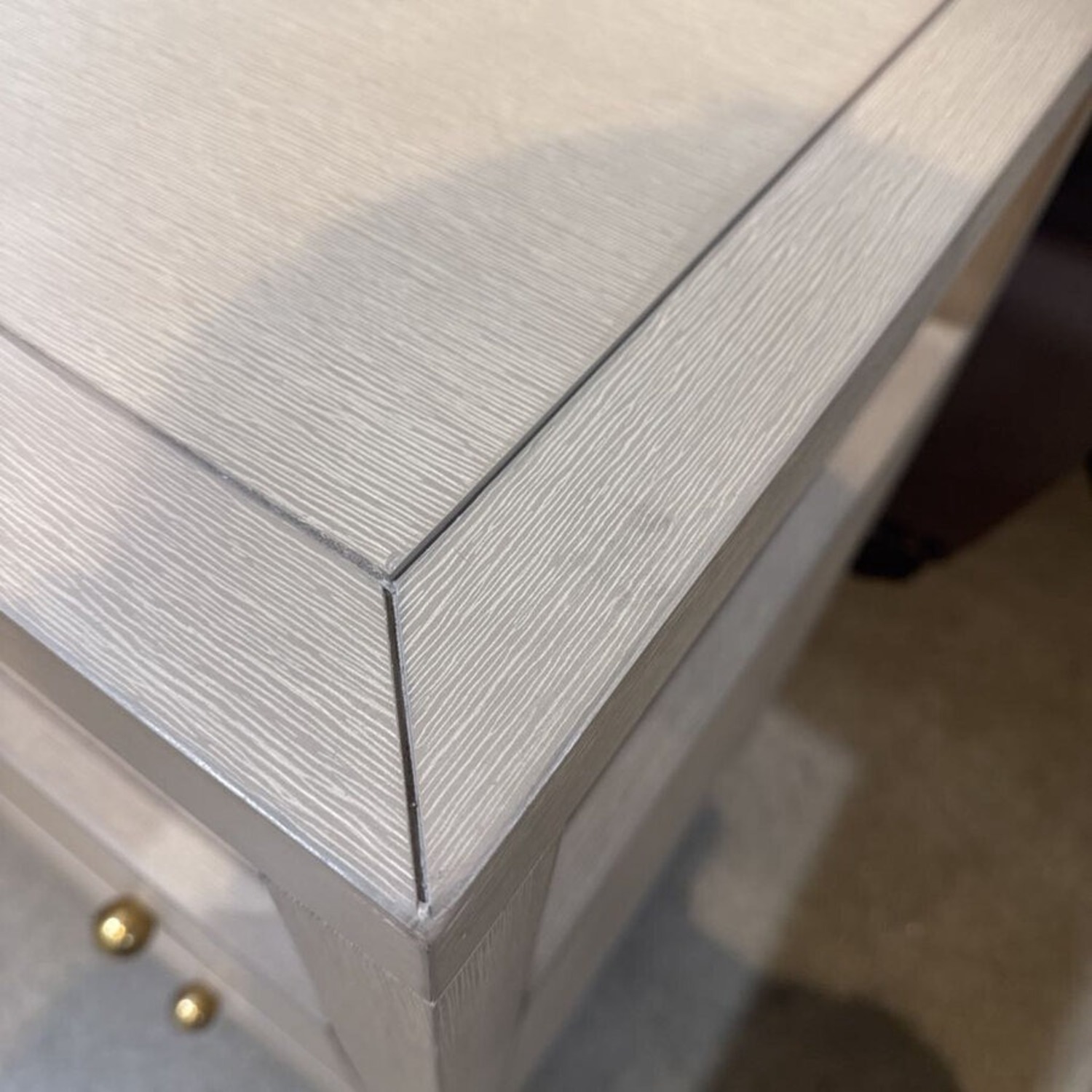 Celine 2-Drawer Nightstand Light Ash/Gold - image-5
