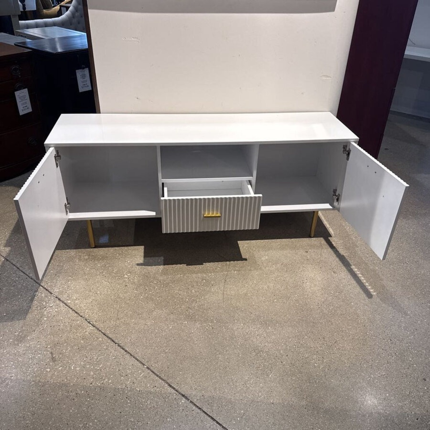 Quinn Collection Lacquer Finish Media Console - image-4