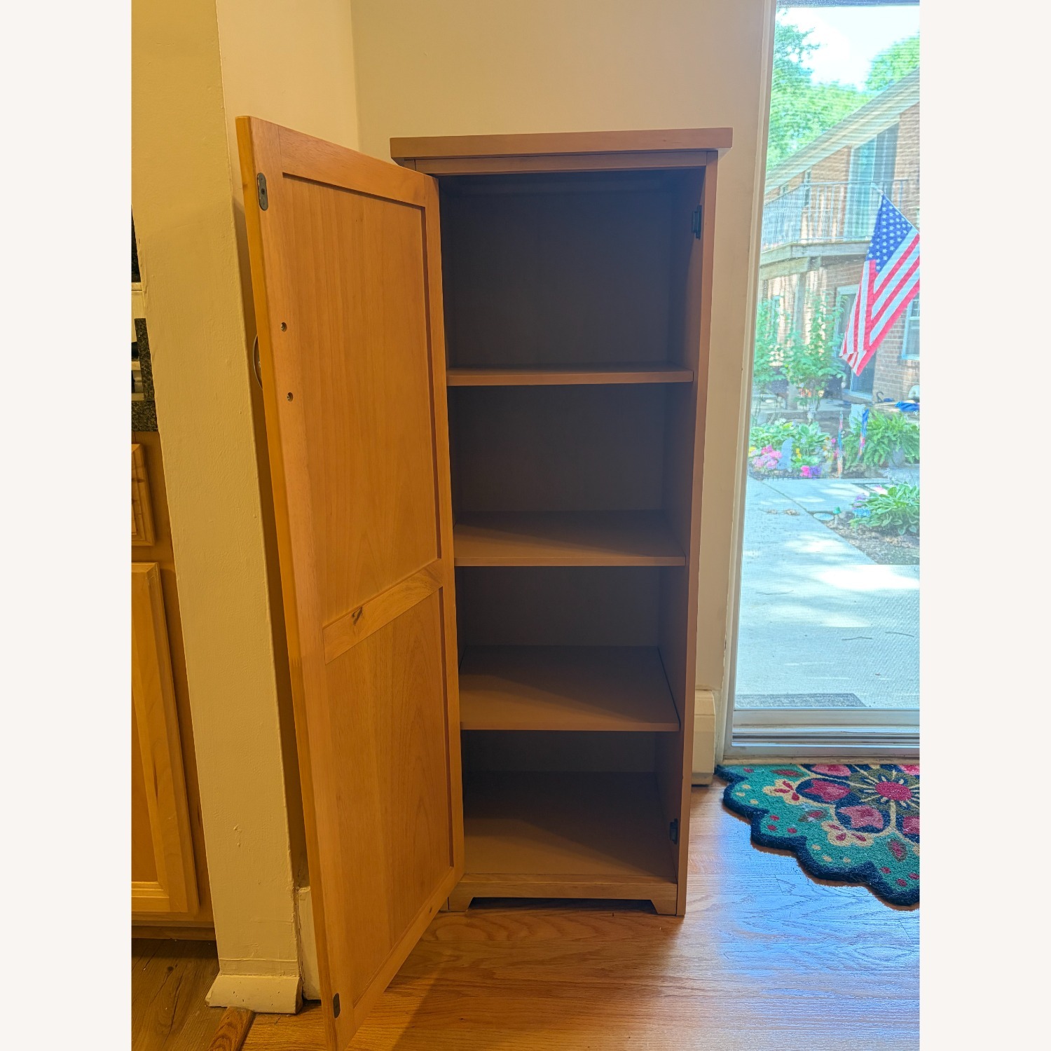 Solid Wood Storage Cabinet - image-3