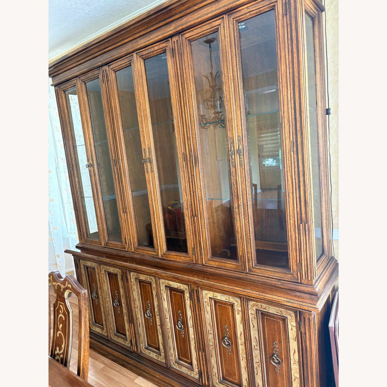 Drexel Martinsville Dark Brown Wood Wall Unit - image-5