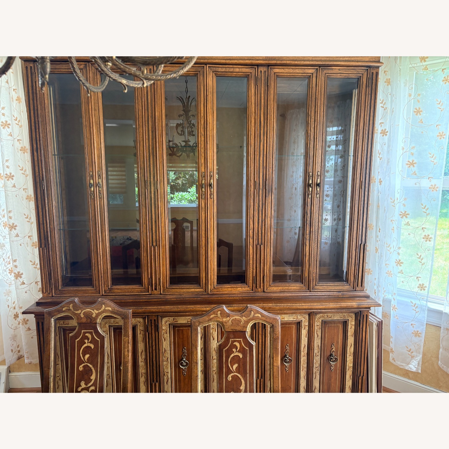 Drexel Martinsville Dark Brown Wood Wall Unit - image-3
