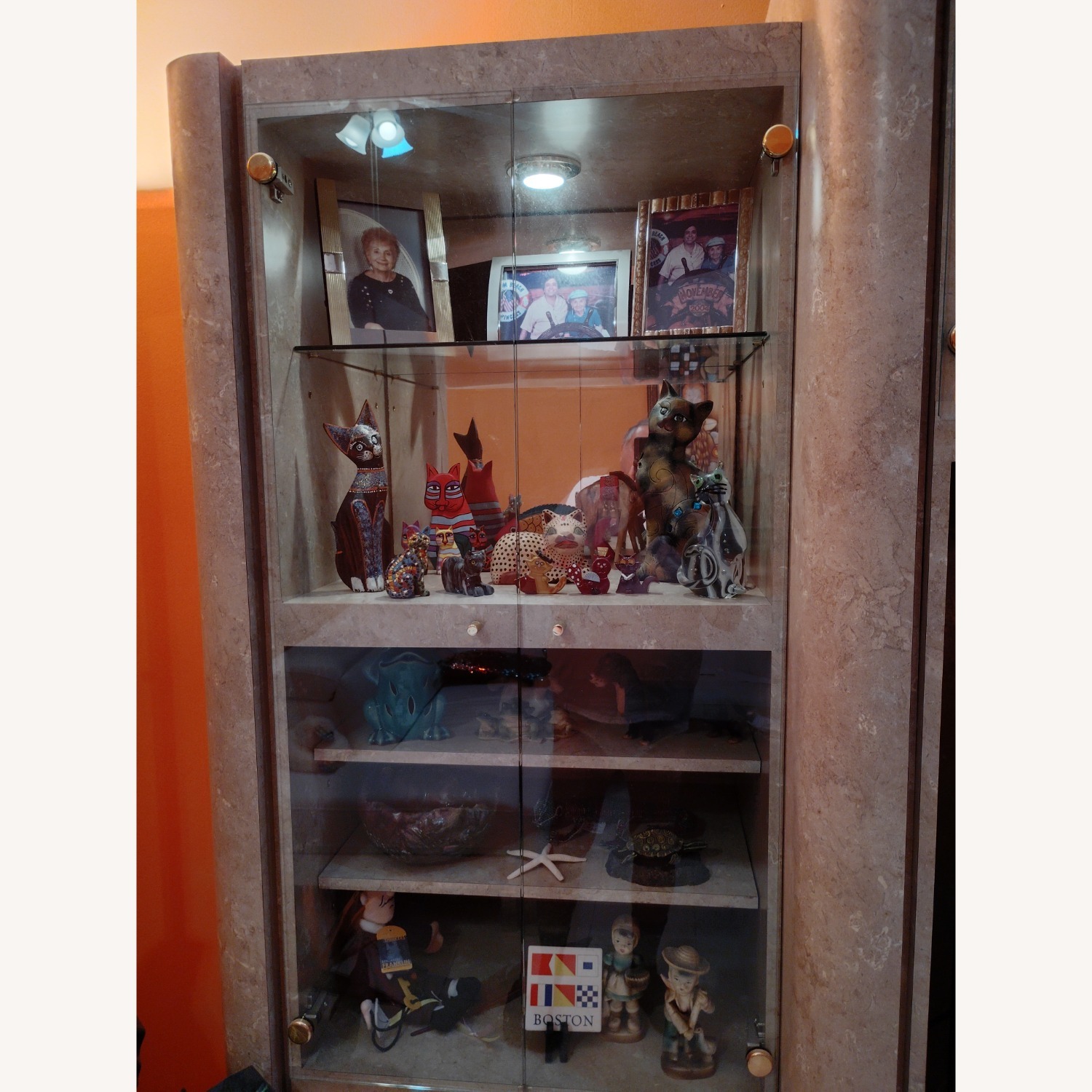 Custom Built Wood Wall Unit - image-3
