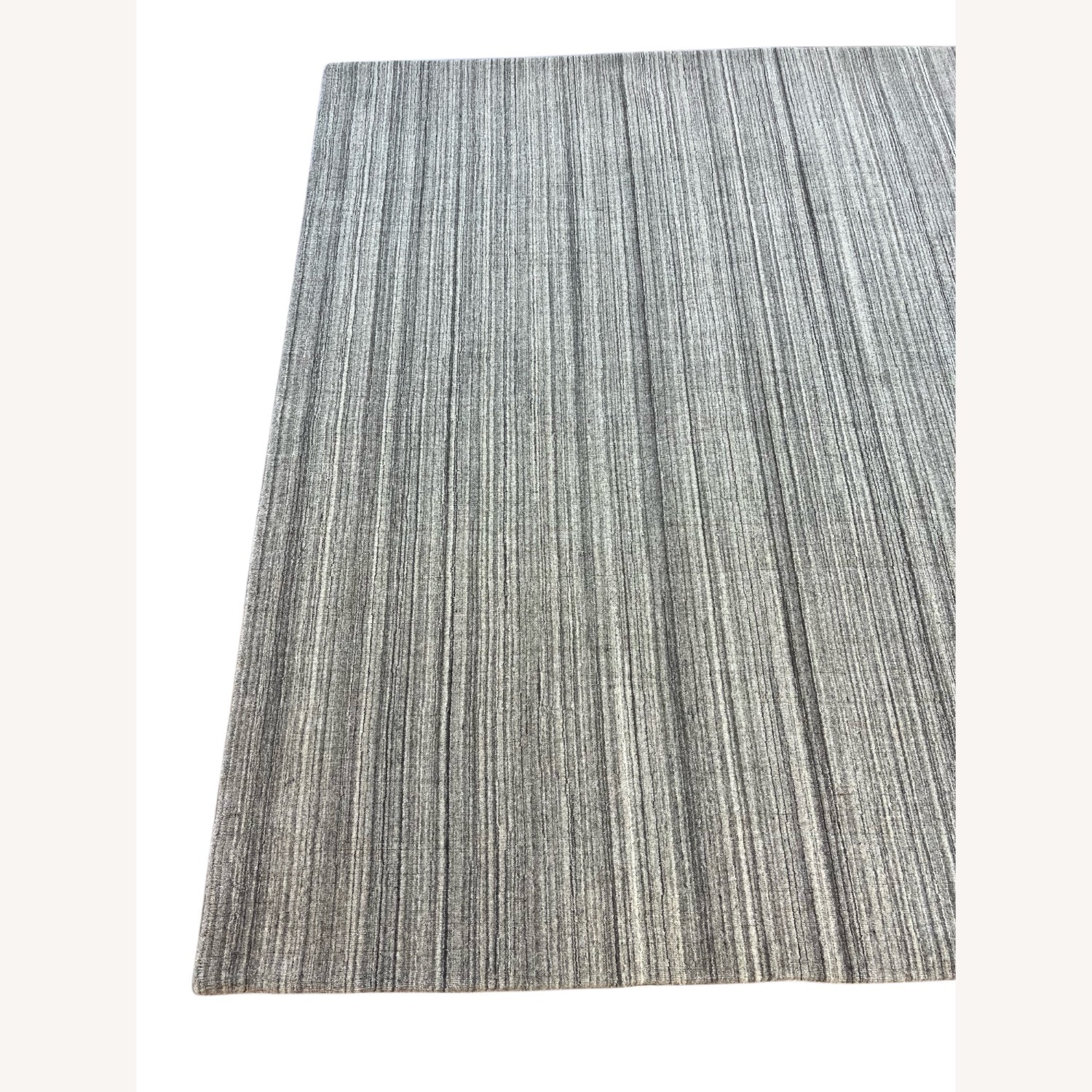 Light Gray Wool Area Rug 8' x 8' - image-3