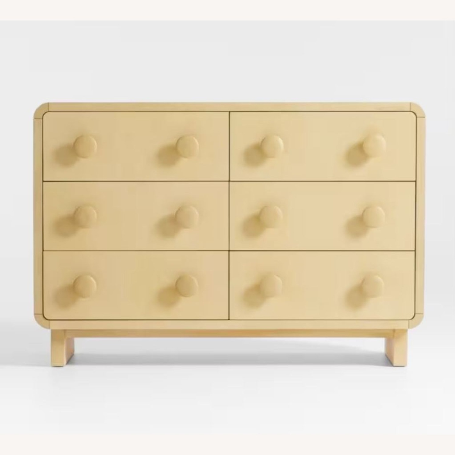 Crate & Kids Steamer Lane 6-Drawer Natural Wood Dresser - image-2