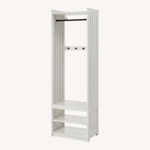 Used IKEA PANGET Coat Rack with Shoe Storage Unit for sale on AptDeco