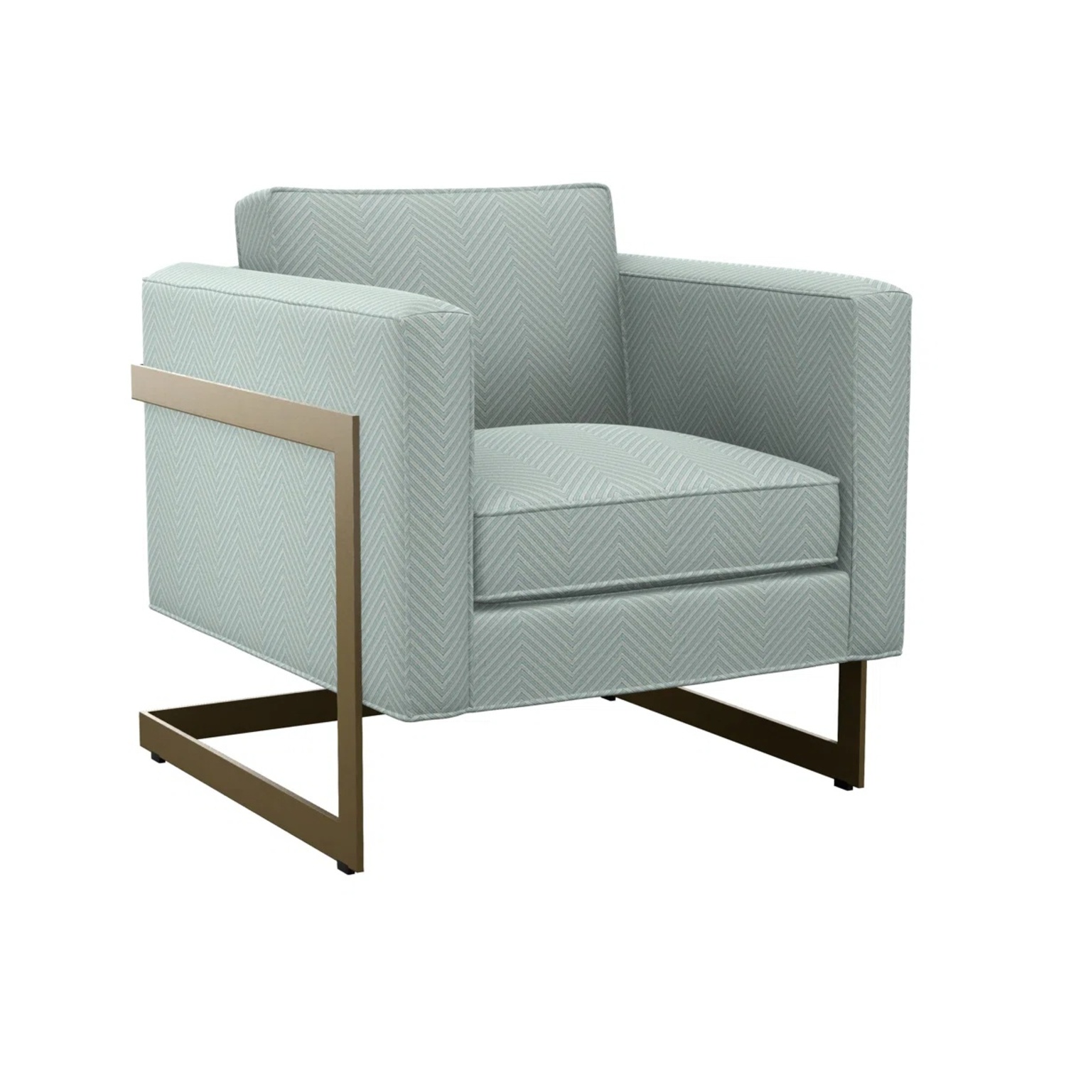 Lexington Furniture Light Gray Fabric Armchair - image-8