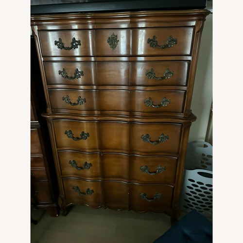 Used Vintage/Antique Natural Wood Chest for sale on AptDeco