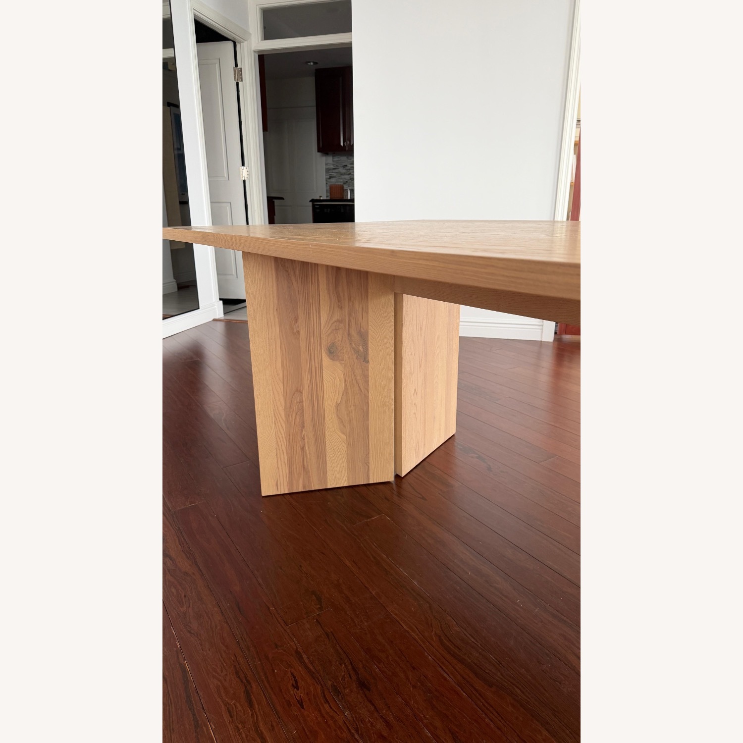 West Elm Bowman Dining Table 112" - image-5