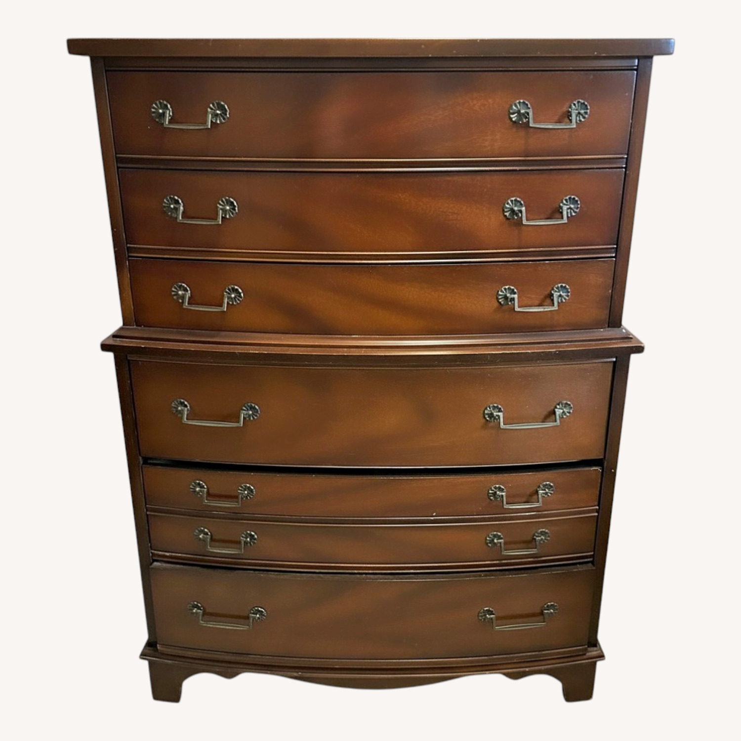 Vintage/Antique Natural Wood Chest - image-0