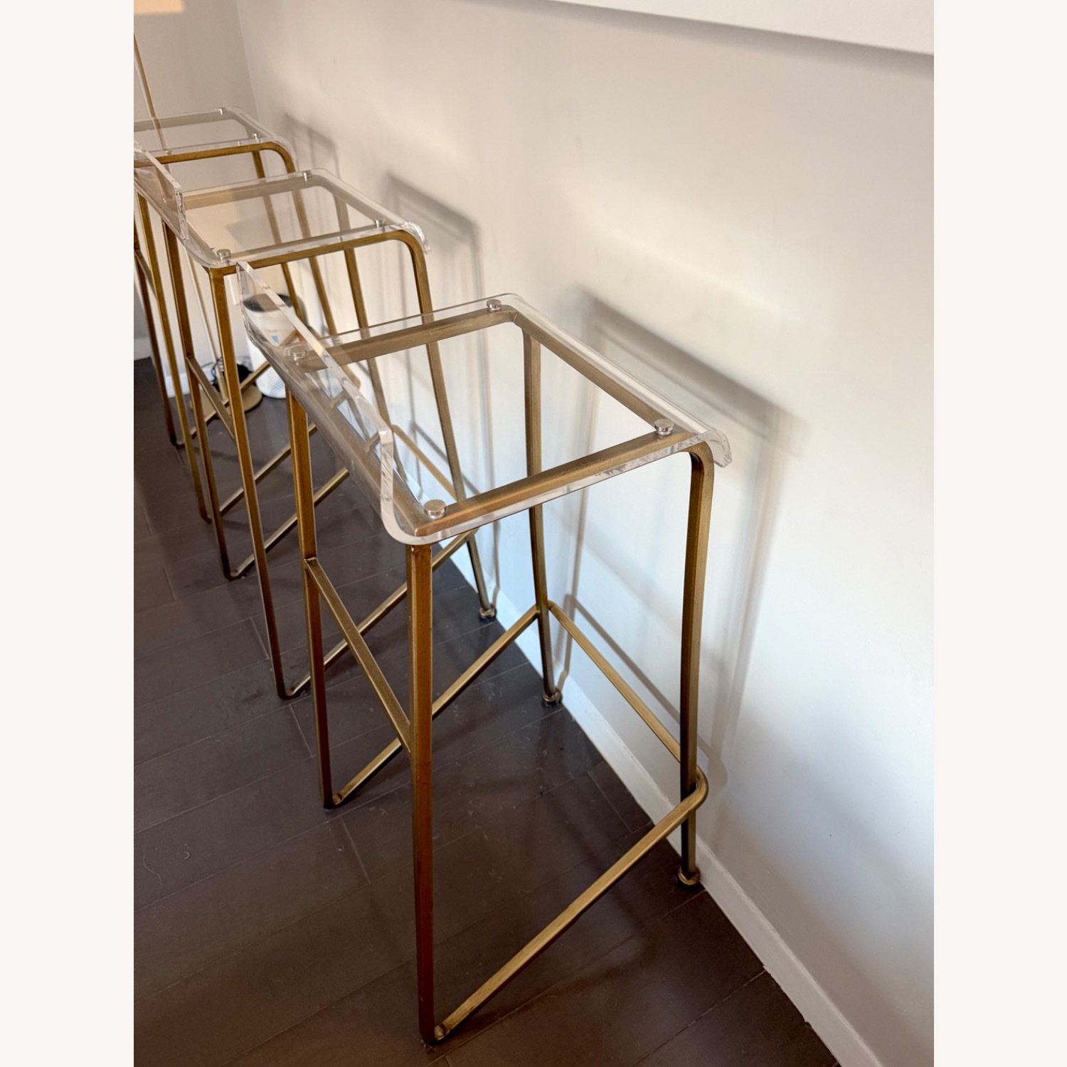 Wayfair Corrigan Studio Transparent Resin Stools - image-3