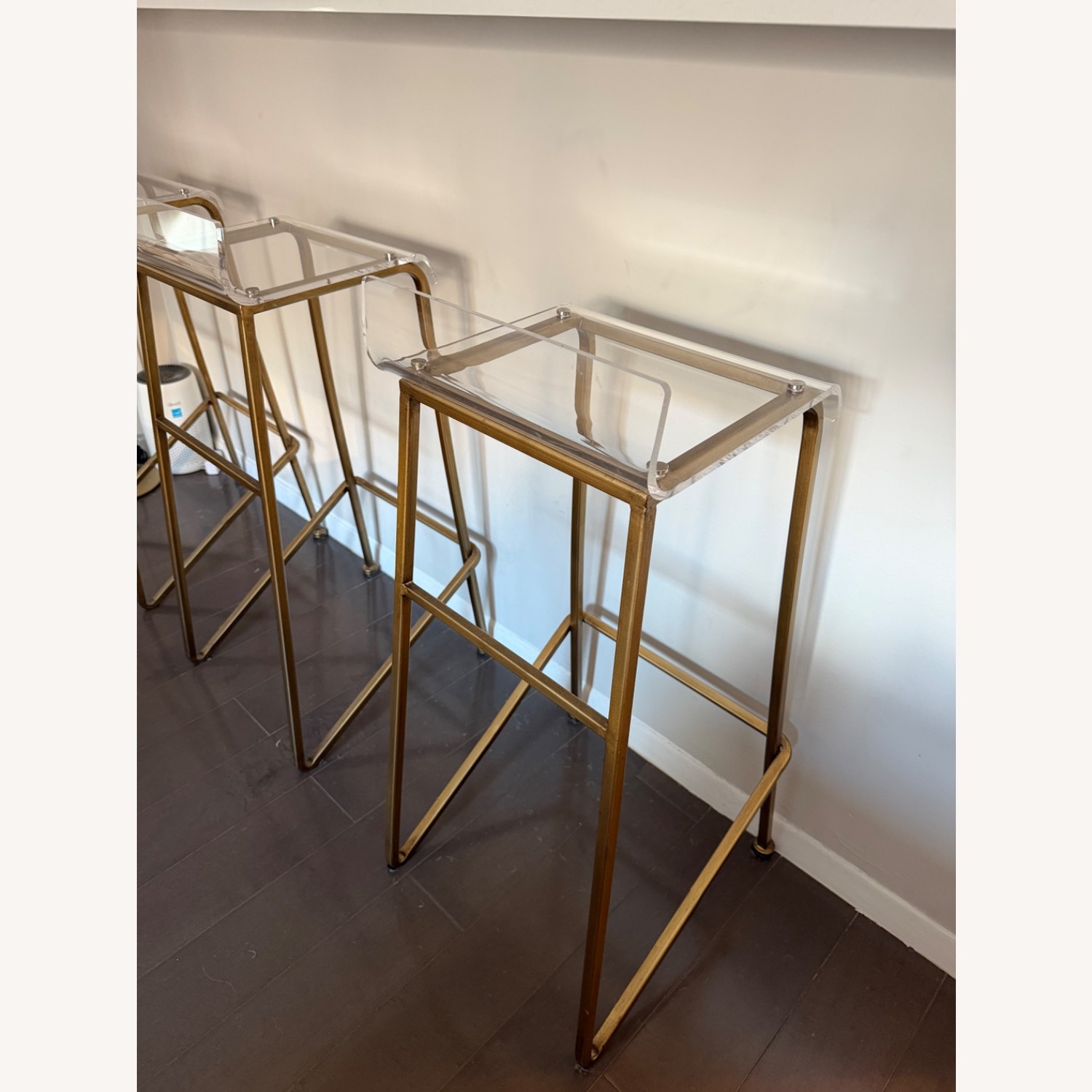 Wayfair Corrigan Studio Transparent Resin Stools - image-5