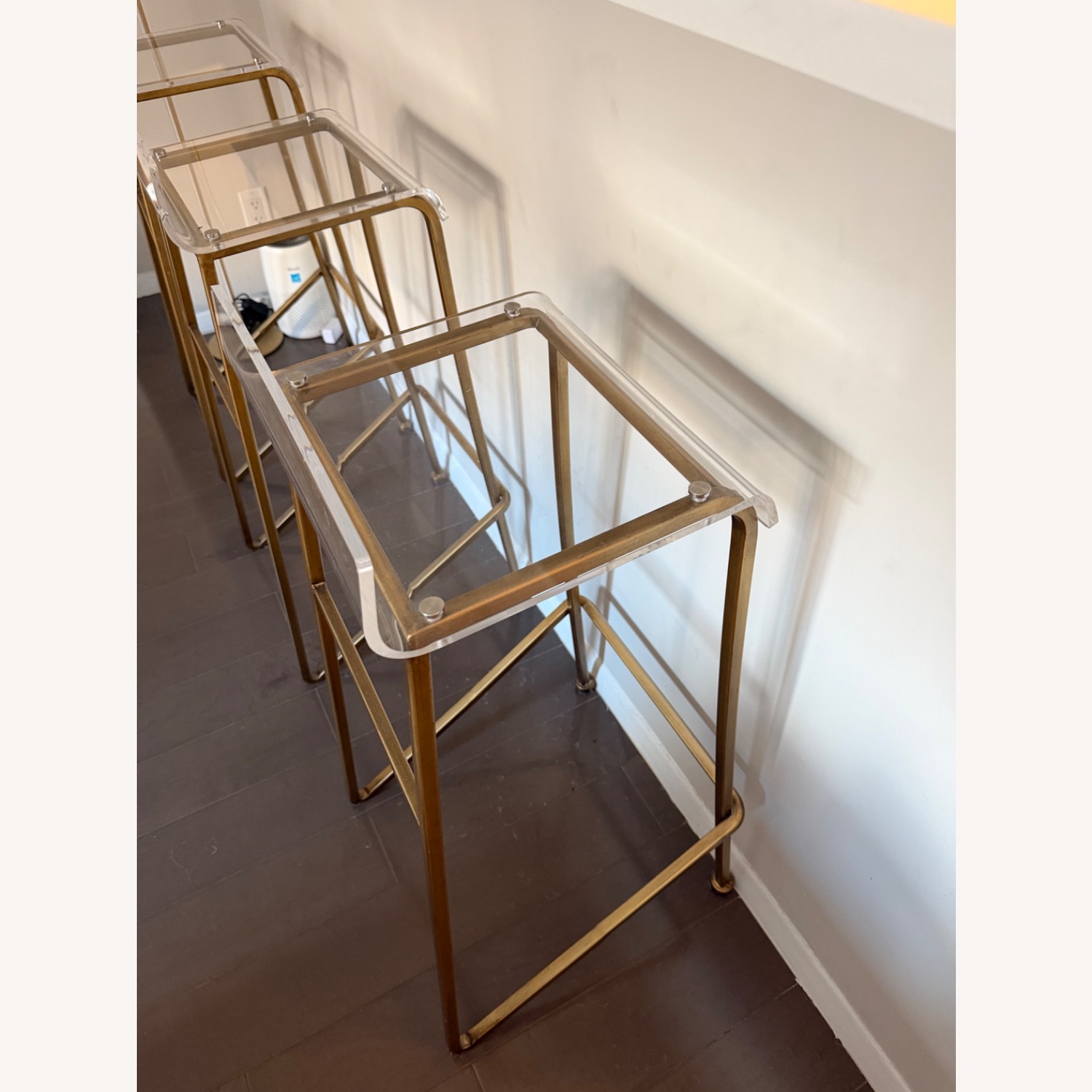 Wayfair Corrigan Studio Transparent Resin Stools - image-4