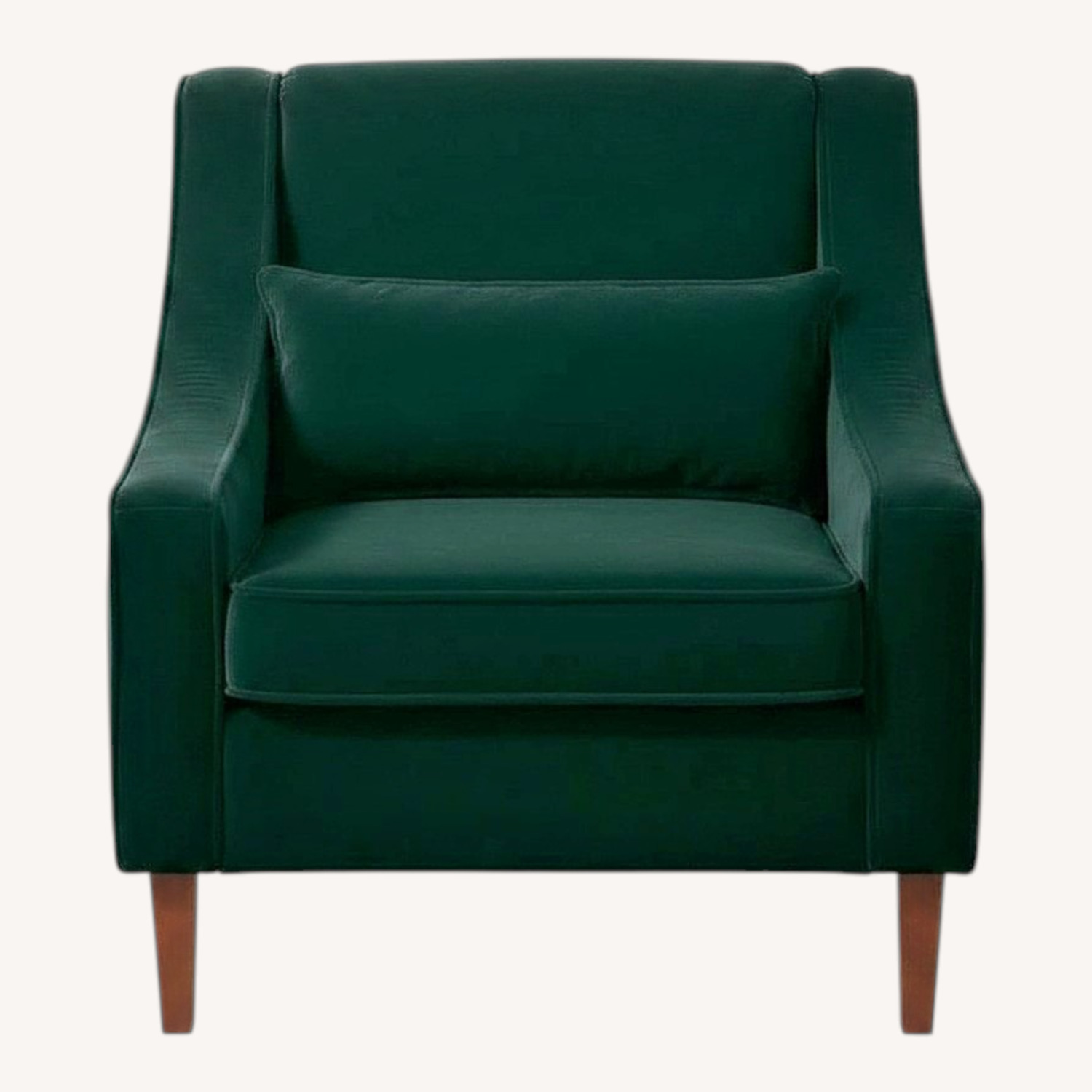 IKEA Flynshult Velvet Green Flynshult Chair - image-0
