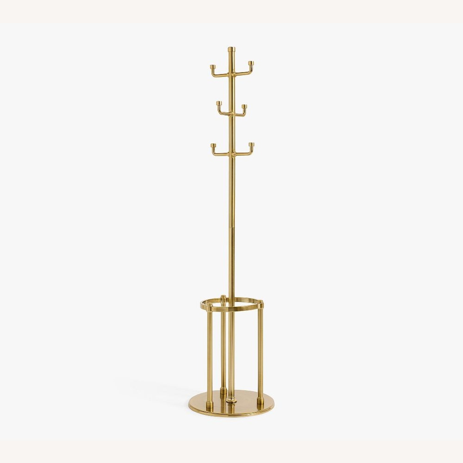 Pottery Barn Everson Brass Coat Rack - image-5