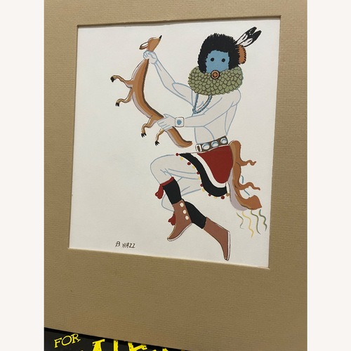 Used Print American Indian Artist Yazzi for sale on AptDeco