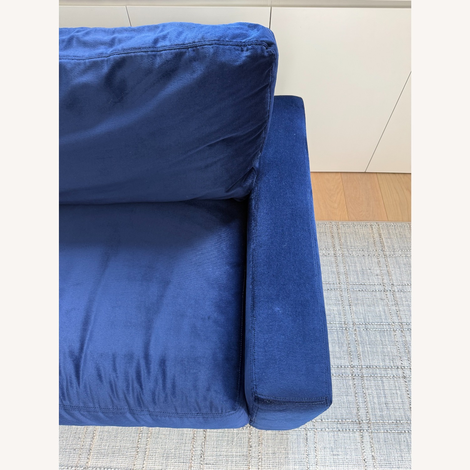 Restoration Hardware Cloud 2-Cushion Sofa Indigo - image-3