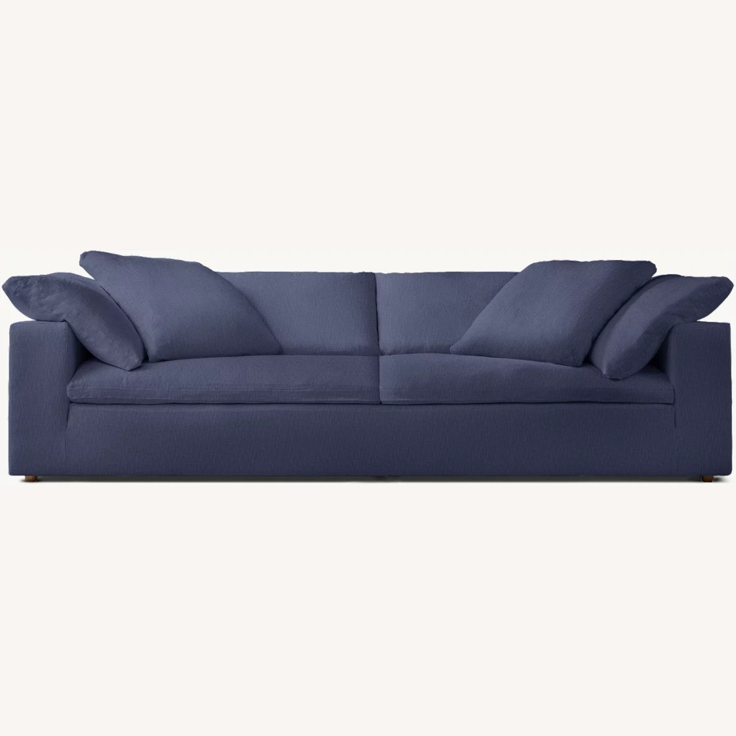 Restoration Hardware Cloud 2-Cushion Sofa Indigo - image-0