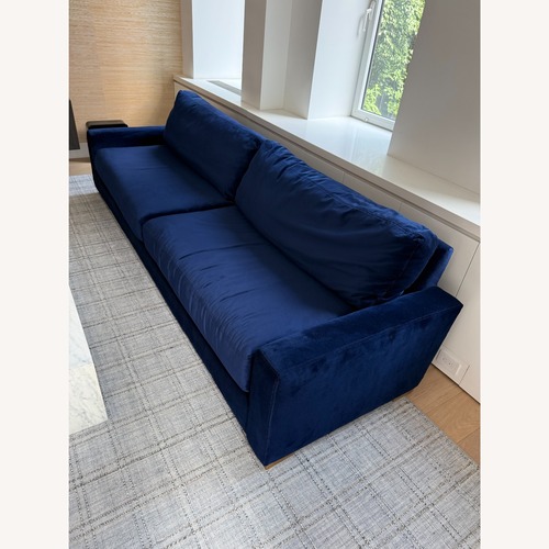 Used Restoration Hardware Cloud 2-Cushion Sofa Indigo for sale on AptDeco