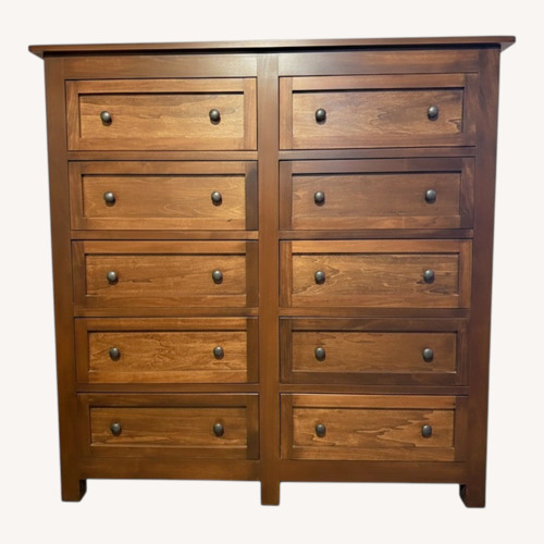 Used HOM Furniture Solid Cherry Wood Dresser for sale on AptDeco
