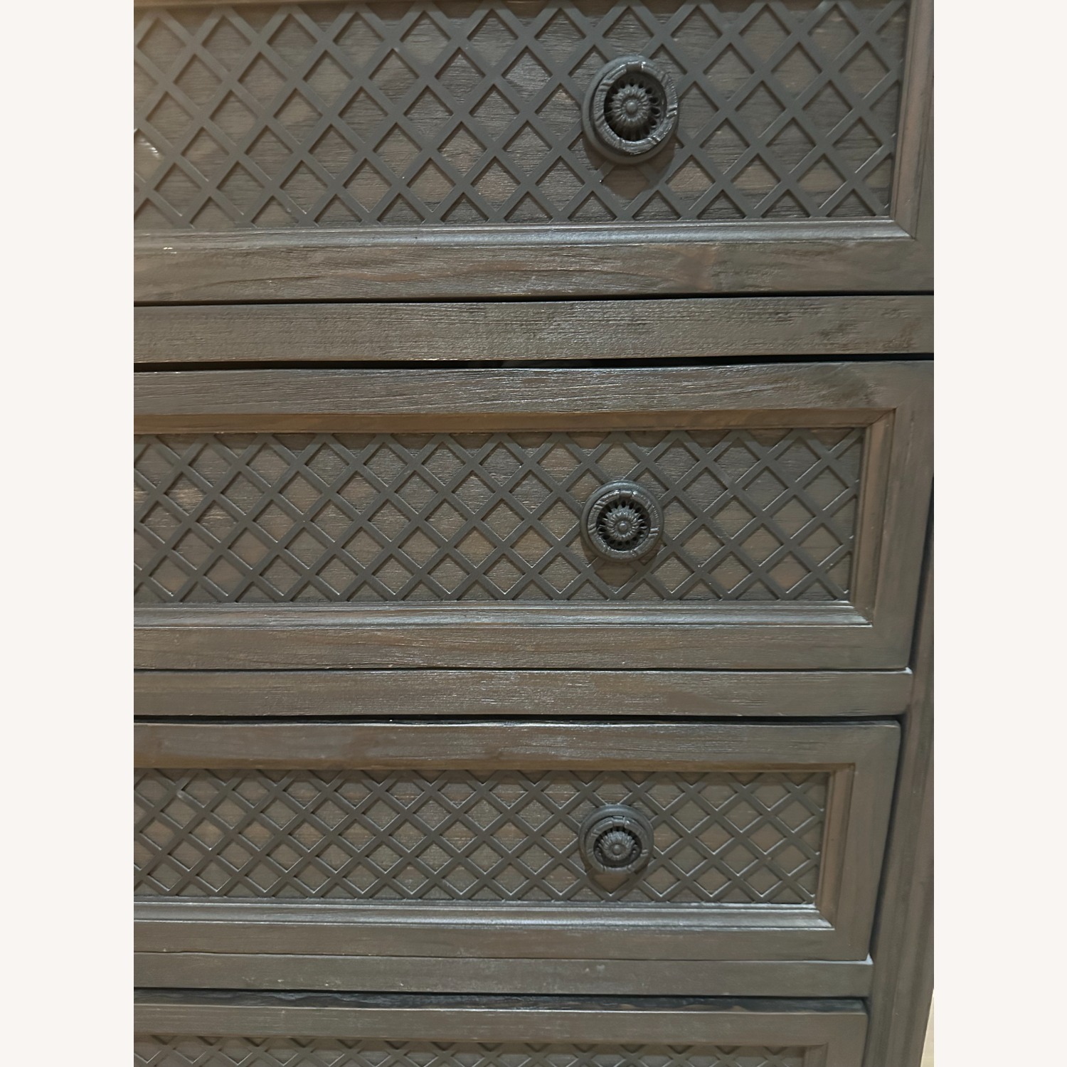 Restoration Hardware Louis XVI Treillage 5-Drawer Dresser - image-5