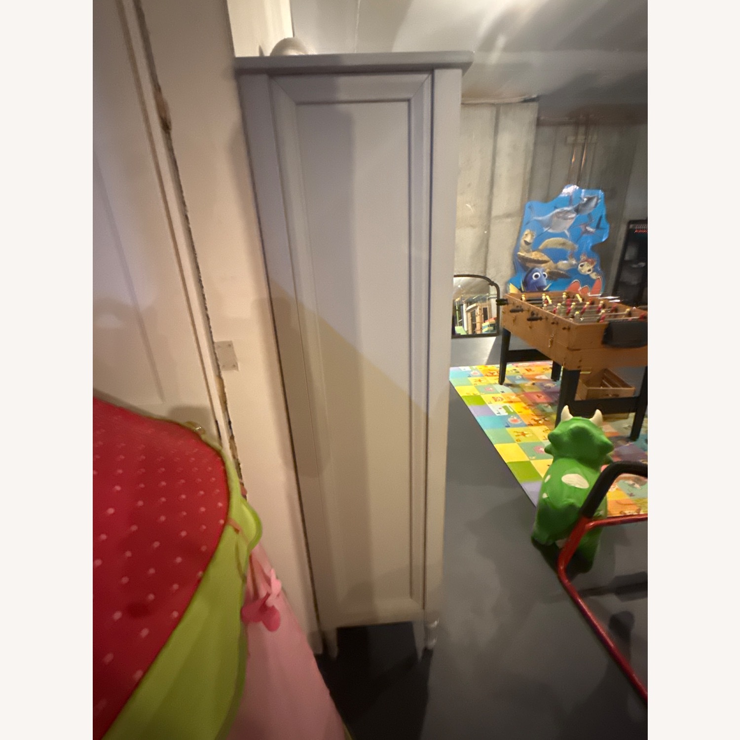 Pottery Barn Kids Blythe Light Gray Wood Bookcase - image-2