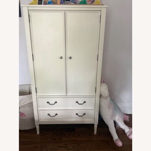 Used Pottery Barn Blythe Armoire for sale on AptDeco